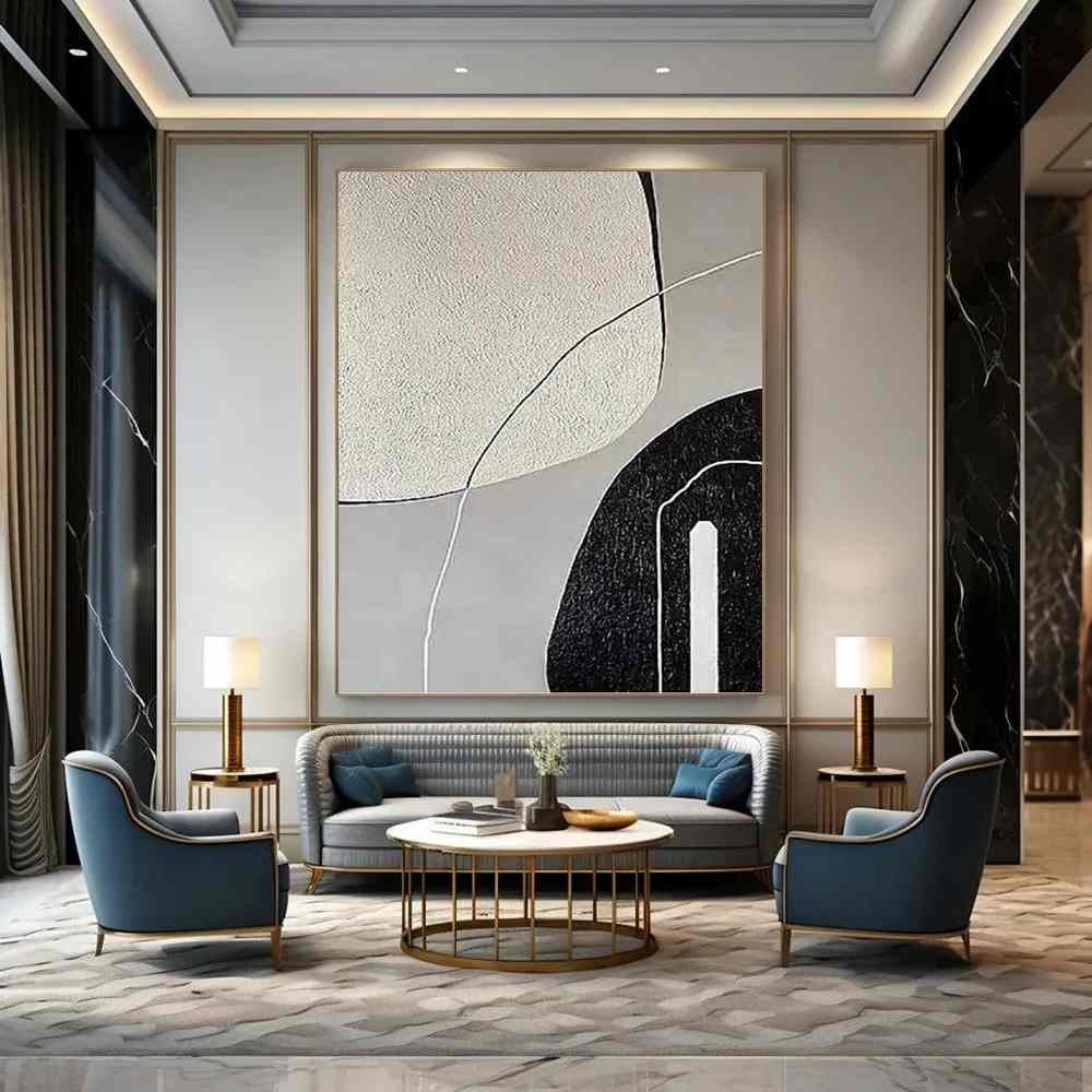 Black_Grey_White_Textured_Abstract_Wall_Art_3KY9Q wall art